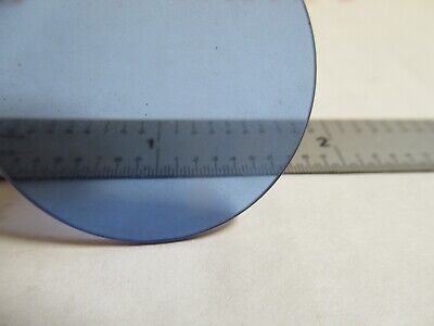 WILD HEERBRUGG SWISS BLUE CLEAR FILTER MICROSCOPE PART OPTICS &12-A-122