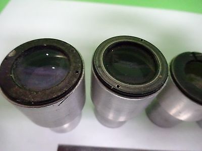 FOR PARTS MICROSCOPE OCULAR EYEPIECES OPTICS AS IS BIN#Y2-19