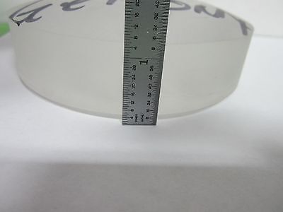 OPTICAL LARGE LENS PRE-FORM GLASS LASER OPTICS DWR#3-D-09