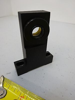 OPTICAL MOUNTED ANGLED FILTER COATED LASER OPTICS AS IS BIN#P4-B-24