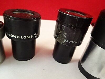 FOR PARTS LOT EYEPIECES OCULAR MICROSCOPE PART OPTICS AS PICTURED &S3-A-12