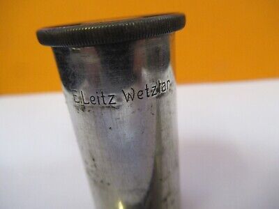 ANTIQUE ERNST LEITZ "2" EYEPIECE OPTICS MICROSCOPE PART AS PICTURED &A9-A-15