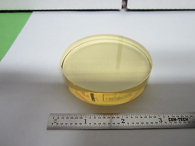 OPTICAL ZERODUR FLAT 3" DIAMETER LASER OPTICS BIN#A9-C-27