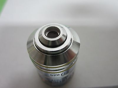 MICROSCOPE PART OBJECTIVE FISHER 10X OPTICS AS IS BIN#Q8-66