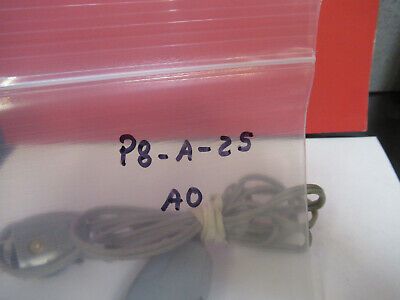 AO AMERICAN OPTICS CABLE LAMP ASSEMBLY MICROSCOPE PART AS PICTURED &P8-A-25