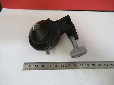 BAUSCH LOMB CONDENSER + IRIS HOLDER OPTICS MICROSCOPE PART AS PICTURED &P8-A-30