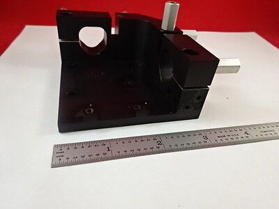 OPTICAL ZYGO ANODIZED ALUMINUM PLATE BLOCK LASER OPTICS AS IS #D3-A-20