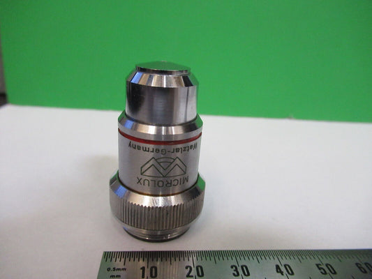 MICROLUX WETZLAR GERMANY 97X OBJECTIVE LENS MICROSCOPE PART AS PICTURED G5-A-95