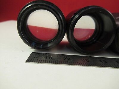 FOR PARTS LENSES FOR OCULAR EYEPIECE OPTICS MICROSCOPE PART AS PICTURED &66-A-98