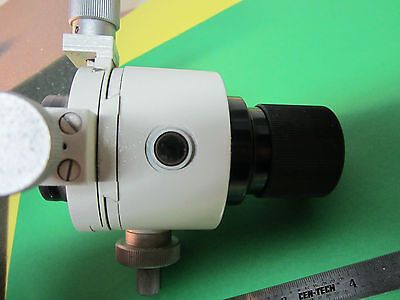 MICROSCOPE PART LEITZ WETZLAR GERMANY WITH EYEPIECE ?? AS IS BIN#4A-03