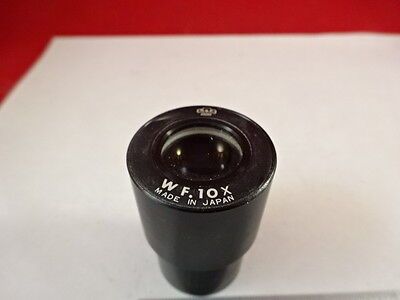 MICROSCOPE PART JAPAN NSK NIKON WF 10X EYEPIECE OCULAR OPTICS AS IS B#N7-F-15