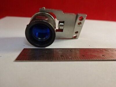 OPTICAL MOUNTED CONVERGING COATED LENS LASER OPTICS AS IS &4B-A-25