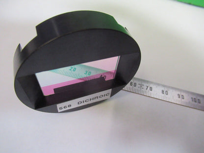 OPTICAL MOUNTED DICHROIC MIRROR LASER OPTICS AS PICTURED #Z7-A-02