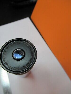 LEITZ GERMANY LICHTEINSTELUPE EYEPIECE MICROSCOPE PART AS PICTURED &G1-A-08