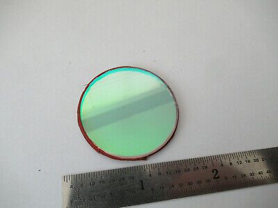 OPTICAL MIL SPEC coated lens FILTER LASER OPTICS AS PICTURED &F5-A-19