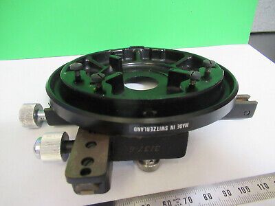 WILD HEERBRUGG SWISS M11 XY STAGE TABLE MICROSCOPE PART AS PICTURED &A9-B-24