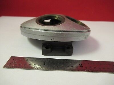 FOR PARTS LEITZ WETZLAR GERMANY NOSEPIECE BRASS MICROSCOPE PART AS PIC &FT-1-47