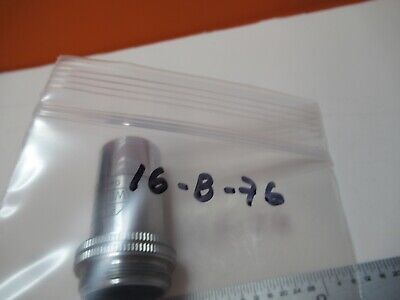 ANTIQUE OBJECTIVE LEITZ 45X 6L /170 OPTICS MICROSCOPE PART AS PICTURED &16-B-76