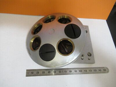 LEICA DMRB SEVEN POSITION NOSEPIECE 7-POS MICROSCOPE PART AS PICTURED #P6-A-37