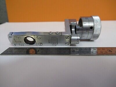 LEITZ BEREK COMPENSATOR TILT SLIDE MICROSCOPE PART OPTICS AS PICTURED &8C-A-93