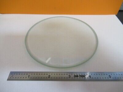 LARGE GLASS STAGE TABLE SPECIMEN MICROSCOPE PART AS PIC &A3-B-55