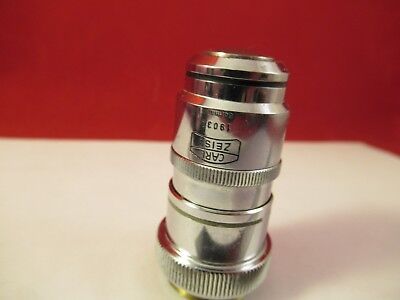 FOR PARTS CARL ZEISS APO OBJECTIVE 40X 160/ MICROSCOPE PART OPTICS &R7-FT-98