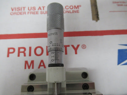 OPTICAL LINE TOOL CO. STAGE B RH MICROMETER LASER OPTICS AS PICTURED &W7-B-41