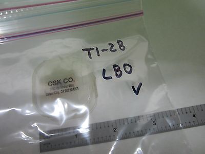 OPTICAL CSK NON LINEAR CRYSTAL NLO LBO TYPE 3x3x8 mm LASER OPTICS BIN#T1-28