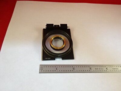 MICROSCOPE PART ZEISS POLARIZER OBJECTIVE HOLDER POL OPTICS AS IS #X6-B-13