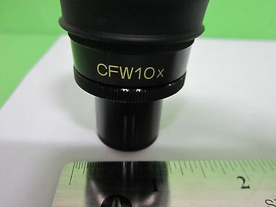 MICROSCOPE PART NIKON JAPAN EYEPIECE CFW10X OPTICS AS IS BIN#65-18