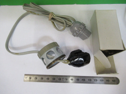 TIYODA TOKIO JAPAN ASSEMBLY LAMP 8V 5A + CABLE WORKS MICROSCOPE PART F8-B-02