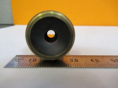 ANTIQUE BRASS SPENCER OBJECTIVE 44X LENS MICROSCOPE PART AS PICTURED &8Y-A-126