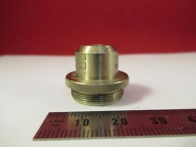 PTI 12.5mm OBJECTIVE LENS OPTICS MICROSCOPE PART AS PICTURED &66-A-88