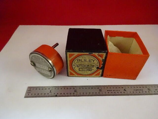 ANTIQUE BLILEY ELECTRIC QUARTZ CRYSTAL HF2 FREQUENCY CONTROL AS IS #M2-B-56