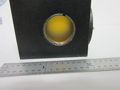 MICROSCOPE PART ZEISS GERMANY FILTER ASSEMBLY OPTICS AS IS BIN#Q7-22