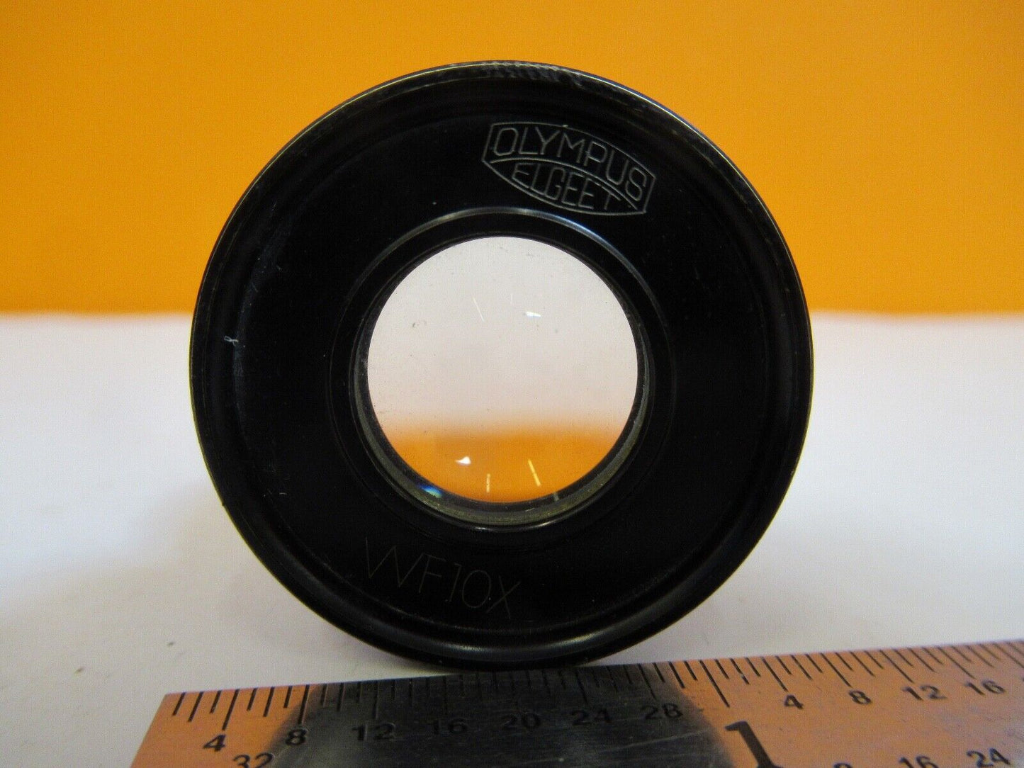 OLYMPUS ELGEET EYEPIECE WF10X OPTICS MICROSCOPE PART AS PICTURED &A4-A-43