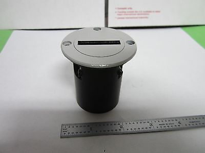 OPTICAL MICROSCOPE PART ZEISS GERMANY SLIDE HOLDER OPTICS BIN#H8-L-03