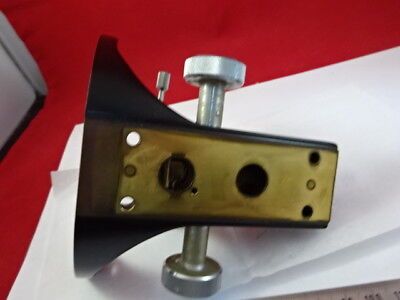 WILD HEERBRUGG SWISS M20 BRASS CONDENSER HOLDER MICROSCOPE HEAVY PART &94-A-11