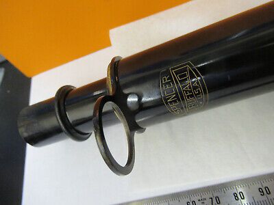 ANTIQUE BRASS SPENCER TUBUS + NOSEPIECE MICROSCOPE PART AS PICTURED &F1-A-01