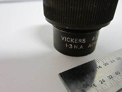 MICROSCOPE PART OBJECTIVE VICKERS AA5620 ACHRO OPTICS AS IS BIN#M7-R-09