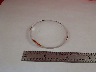 FOR PARTS LENS CONVEX CONCAVE [scratch] OPTICAL LASER OPTICS AS IS  #80-35