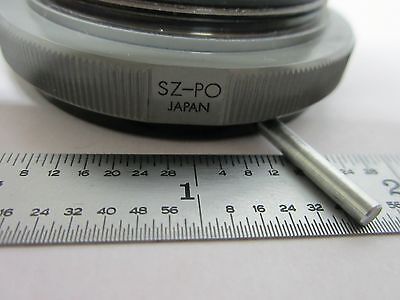 MICROSCOPE POLARIZER SZ-PO OLYMPUS JAPAN OPTICS AS IS BIN#K5-09