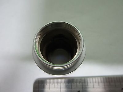 MICROSCOPE PART LEICA OBJECTIVE INDUSTRIAL 3X OPTICS AS IS BIN#65-32