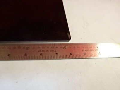 FOR PARTS SILICON PLATE INFRARED IR OPTICS AS IS &4B-A-08