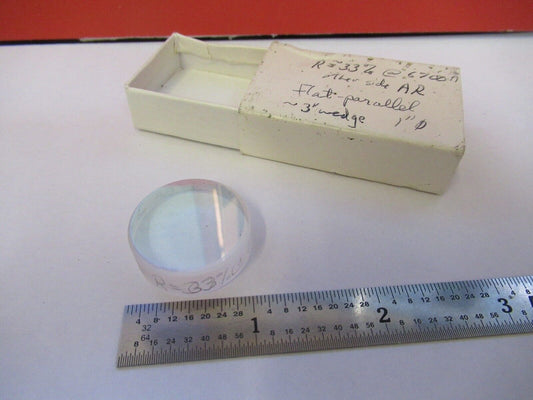 OPTICAL COATED LENS OPTICS AS PICTURED &3-FT-X43