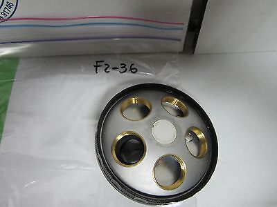 NOSEPIECE NIKON MICROSCOPE OPTICS BIN#F2-36