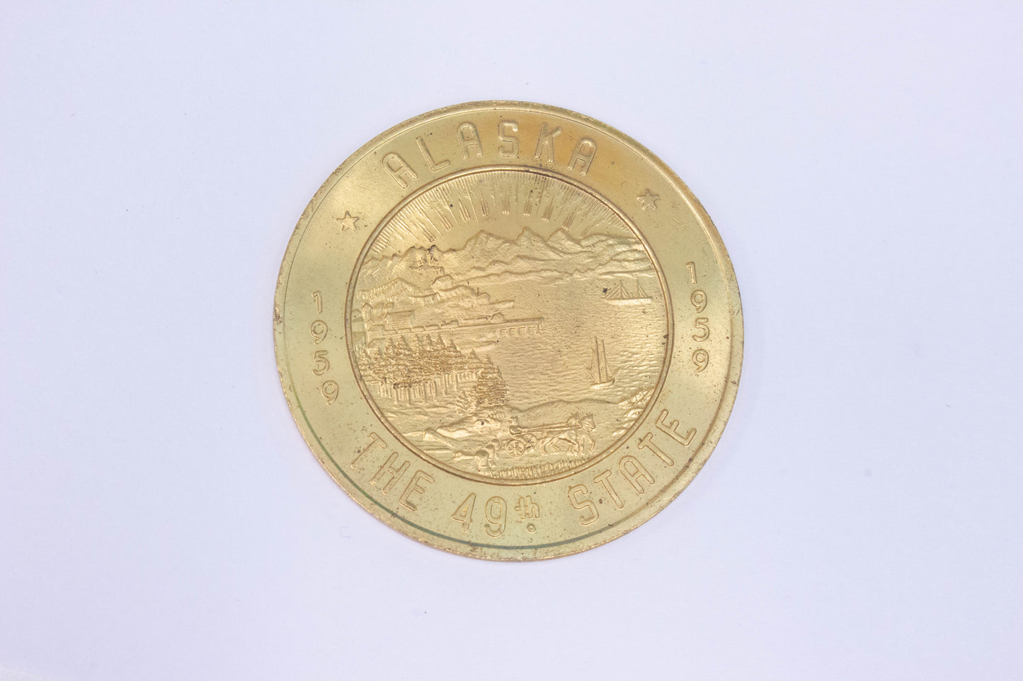 49th State Souvenir Golden Dollar