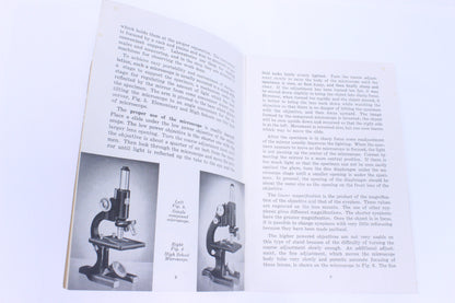 Antique American Optical Microscope Booklet Bundle