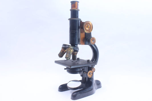 Antique Bausch & Lomb Brass Microscope (194271)