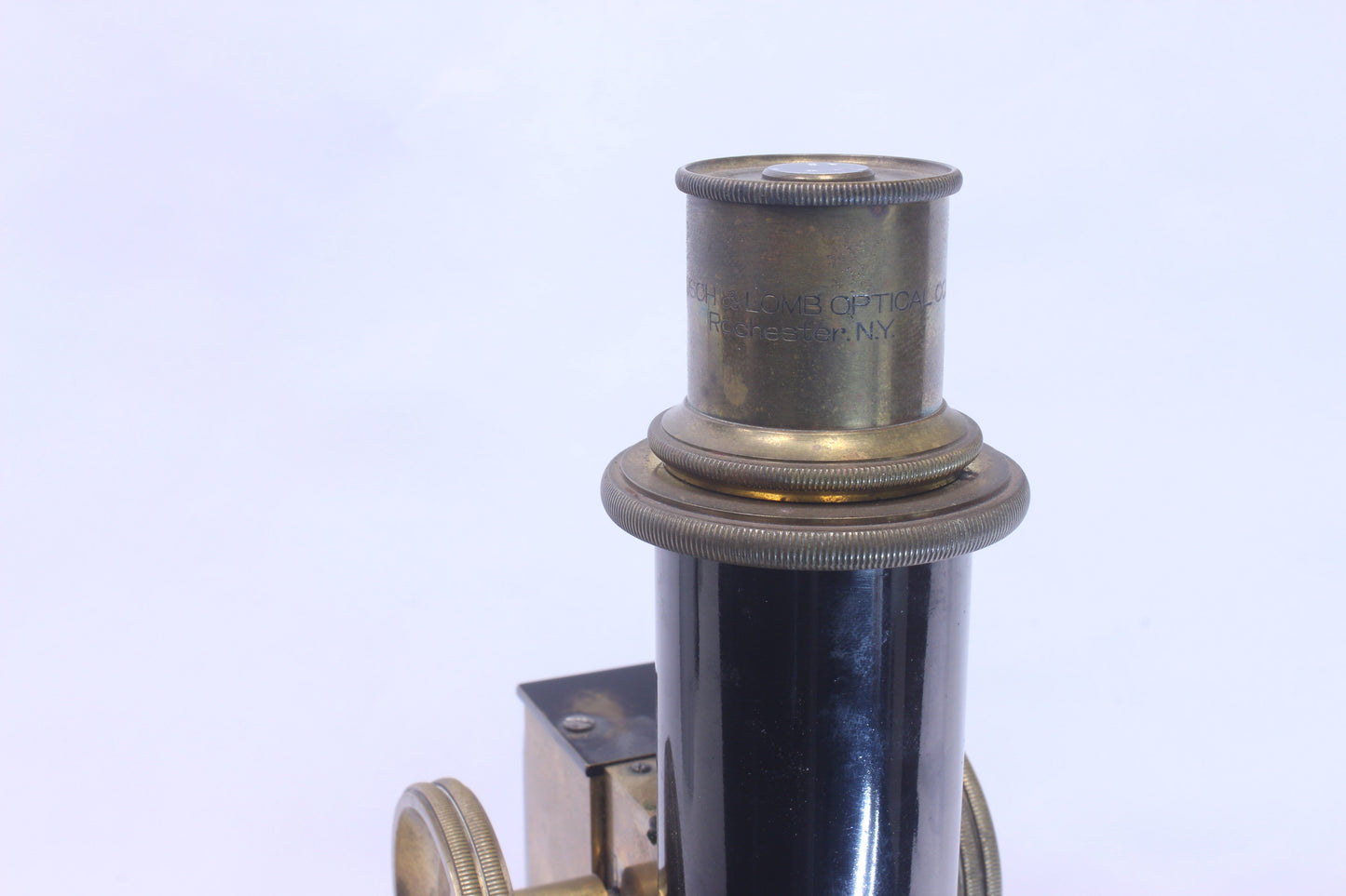 Antique Bausch & Lomb Brass Microscope (89487)